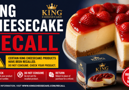 King Cheesecake Recall