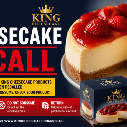 King Cheesecake Recall