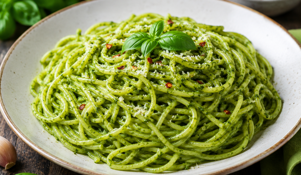 Green Spaghetti