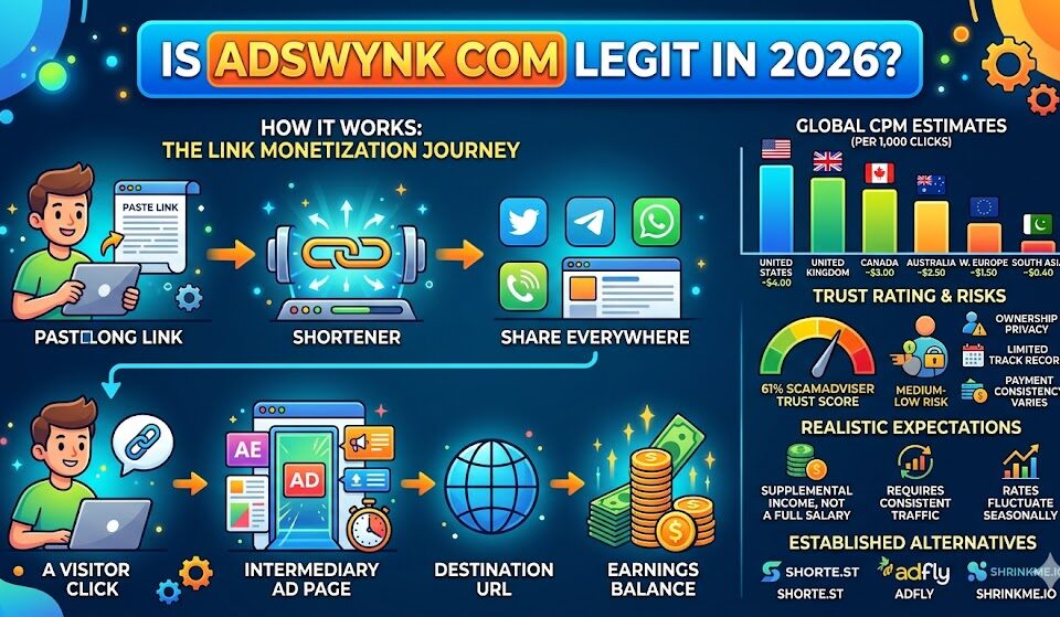 Adswynk.com Review: Features, Pros, Cons, and Is It Legit?